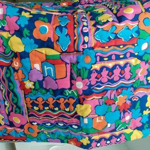 Infant floor and burp quilt handmade